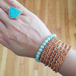 New Orange Wrap Bracelet